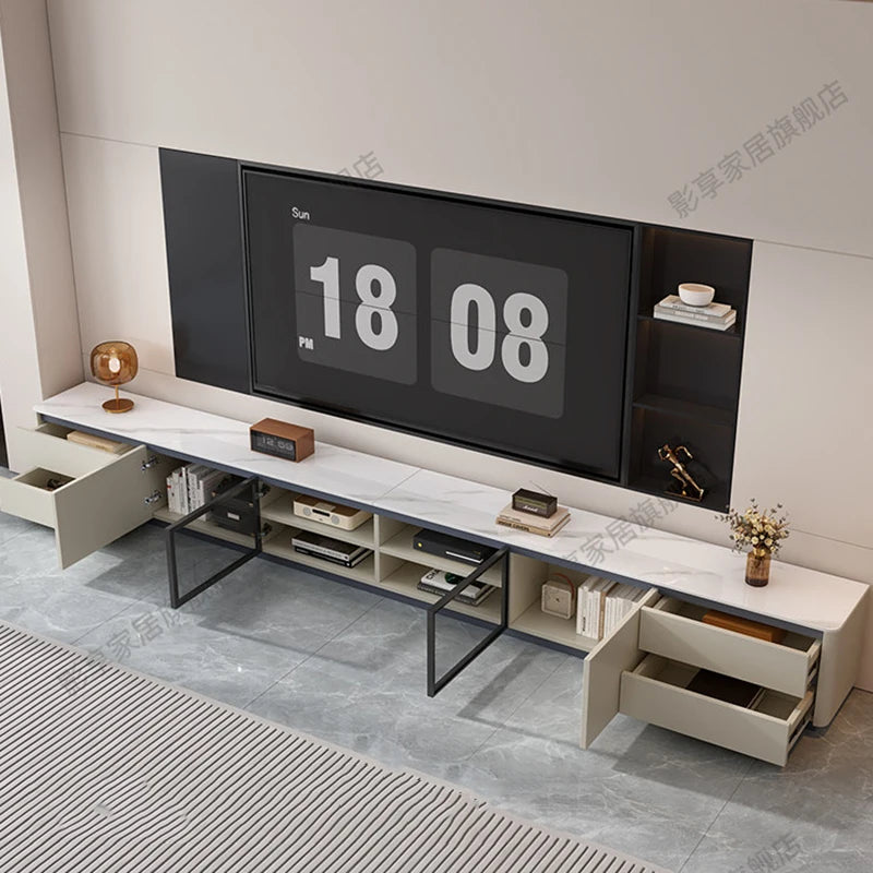 Storage Organizer Tv Stands Universal Floor Shelf