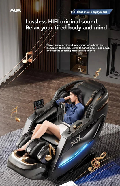 Dual-Core 6D+6D Massage Chair Full Body