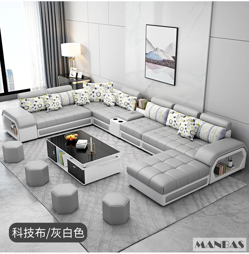 MINGDIBAO Fabric Sofa Set Furniture Living Room
