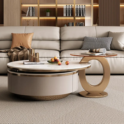 Modern Luxury Foldable Coffee Table Set
