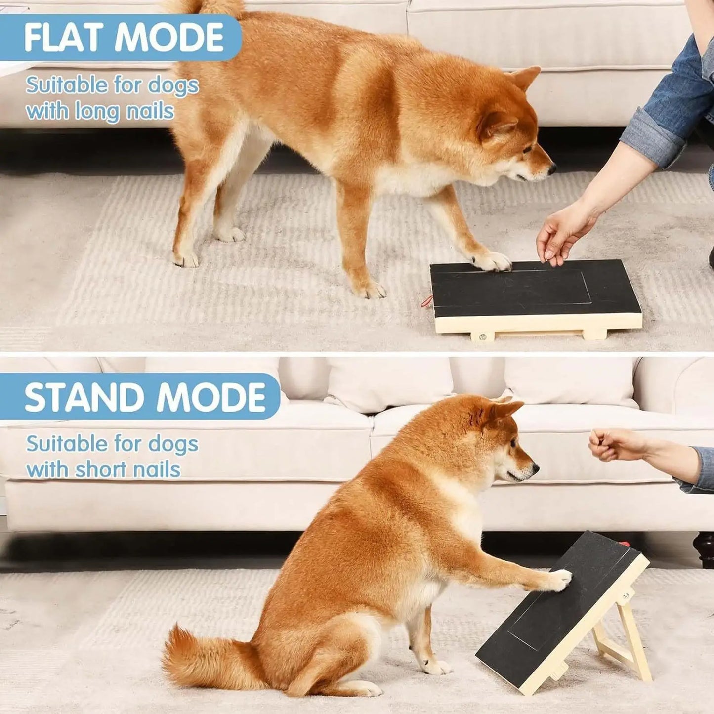Dog Nail Scratch Board Nail Trim Pad