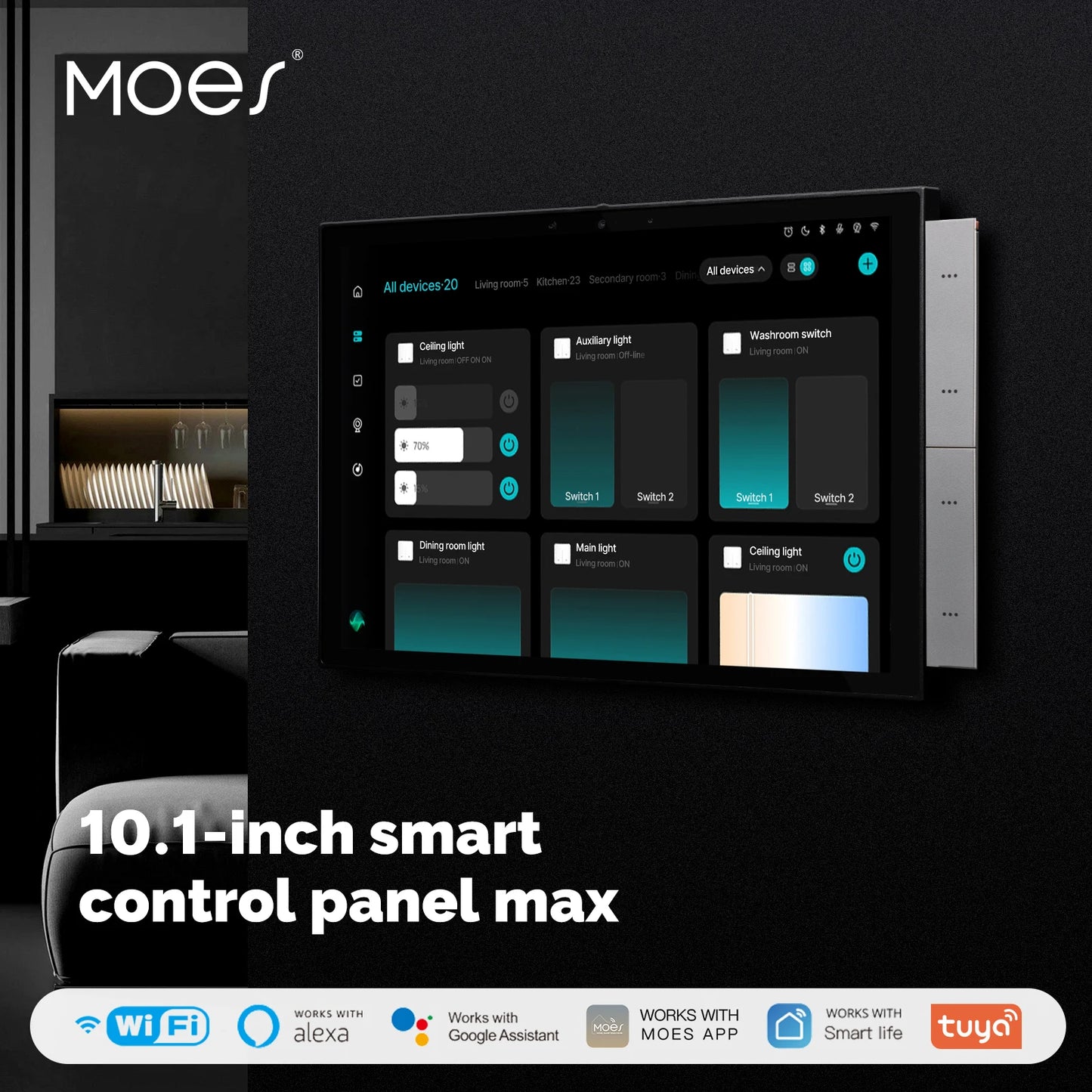 MOES Tuya Smart Home Control Panel
