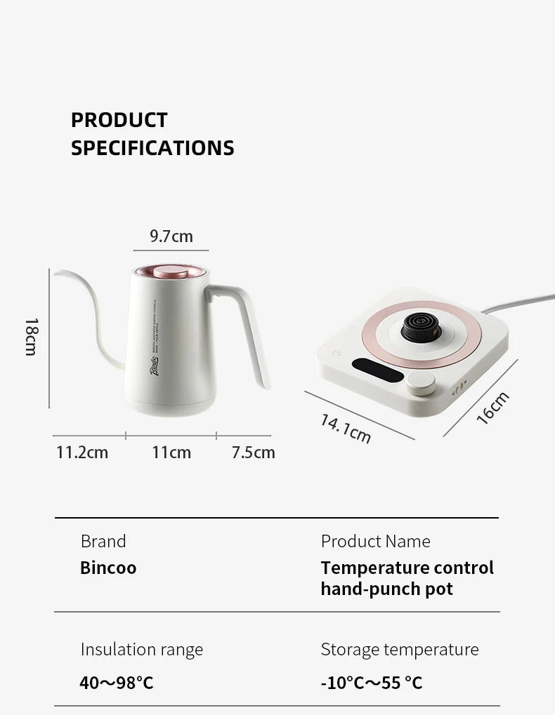 Bincoo 90 Degree Handmade Coffee Maker