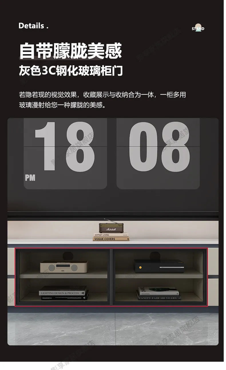 Storage Organizer Tv Stands Universal Floor Shelf