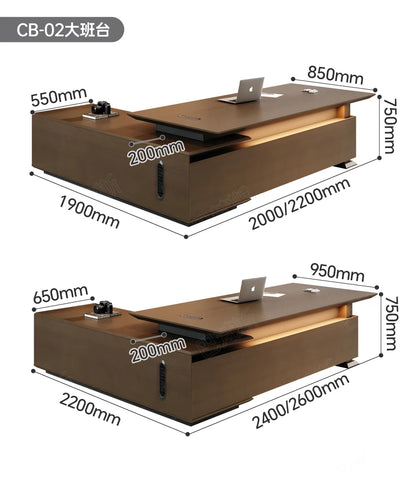 Modern Desktop Executive Desk Designer