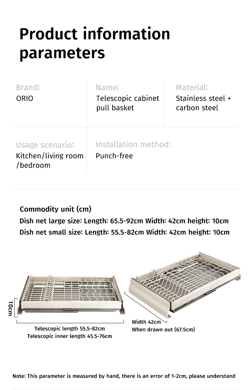 Pull Out Cabinet Organizer Extendable