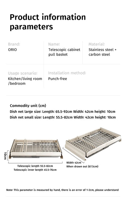 Pull Out Cabinet Organizer Extendable