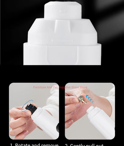Electric pet nail polisher 6-speed