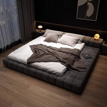 king size minimalist bed 2 people 180x200cm