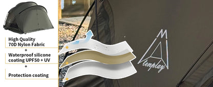 Tenplay 4-6 Person Large Dome 11kg Tent
