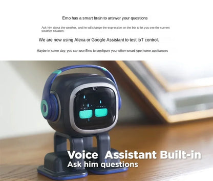 EMO Smart AI Robot 2026- Voice Control
