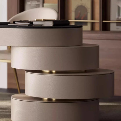 Italian Luxury Sintered Stone Desk Modern