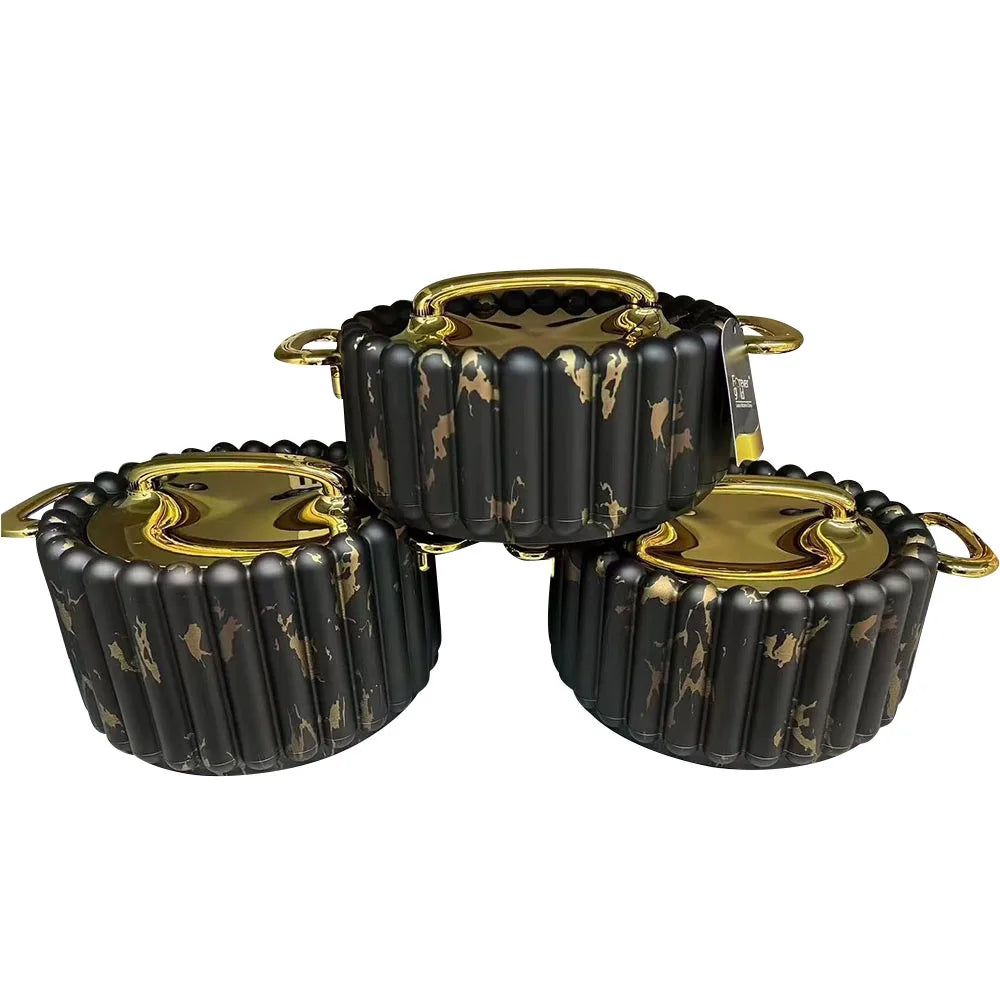 3PCS Food Insulated Box Double Layer