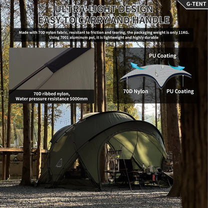 Tenplay 4-6 Person Large Dome 11kg Tent