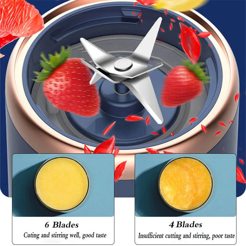 Multi Fruit Mixers Juicers Portable Electric Juicer