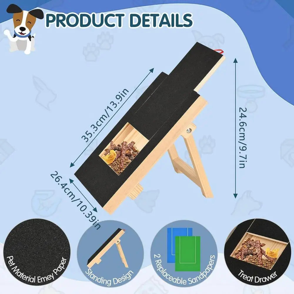 Dog Nail Scratch Board Nail Trim Pad