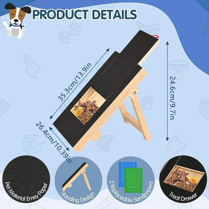 Dog Nail Scratch Board Nail Trim Pad