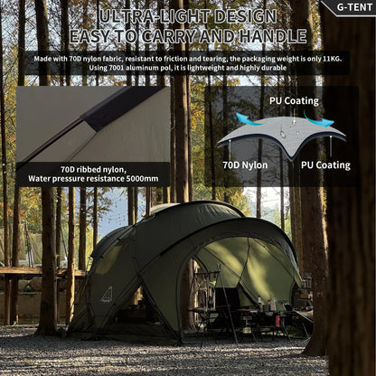 Tenplay 4-6 Person Large Dome 11kg Tent