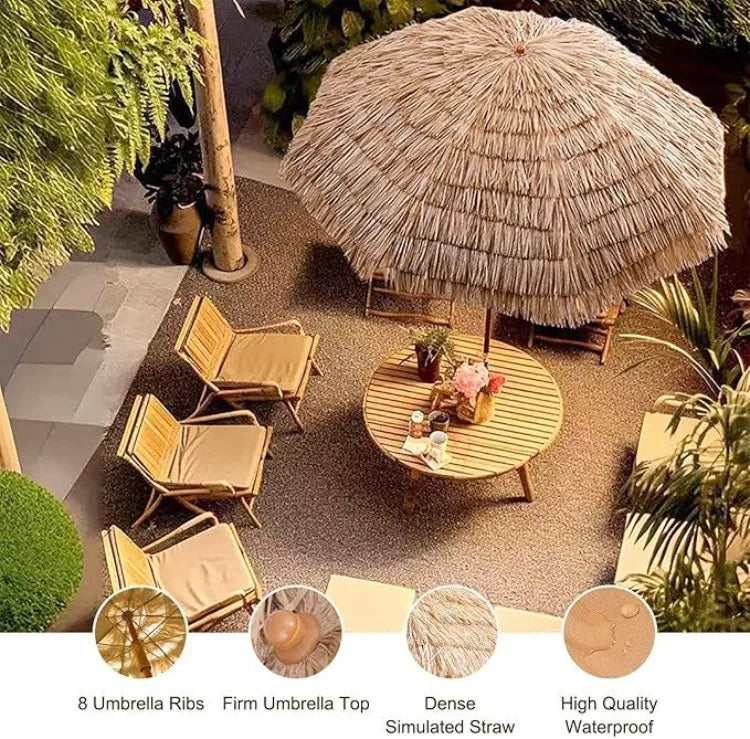 Outdoor Beach Umbrella Large Foldable