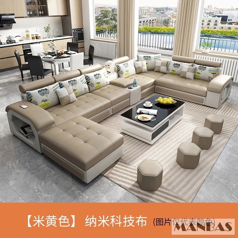 MINGDIBAO Fabric Sofa Set Furniture Living Room
