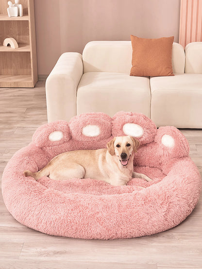 Fluffy Dog Bed Winter Warm Large