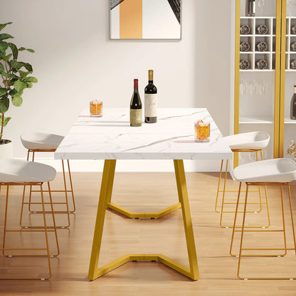 Tribesigns 63-Inch Rectangular Dining Table
