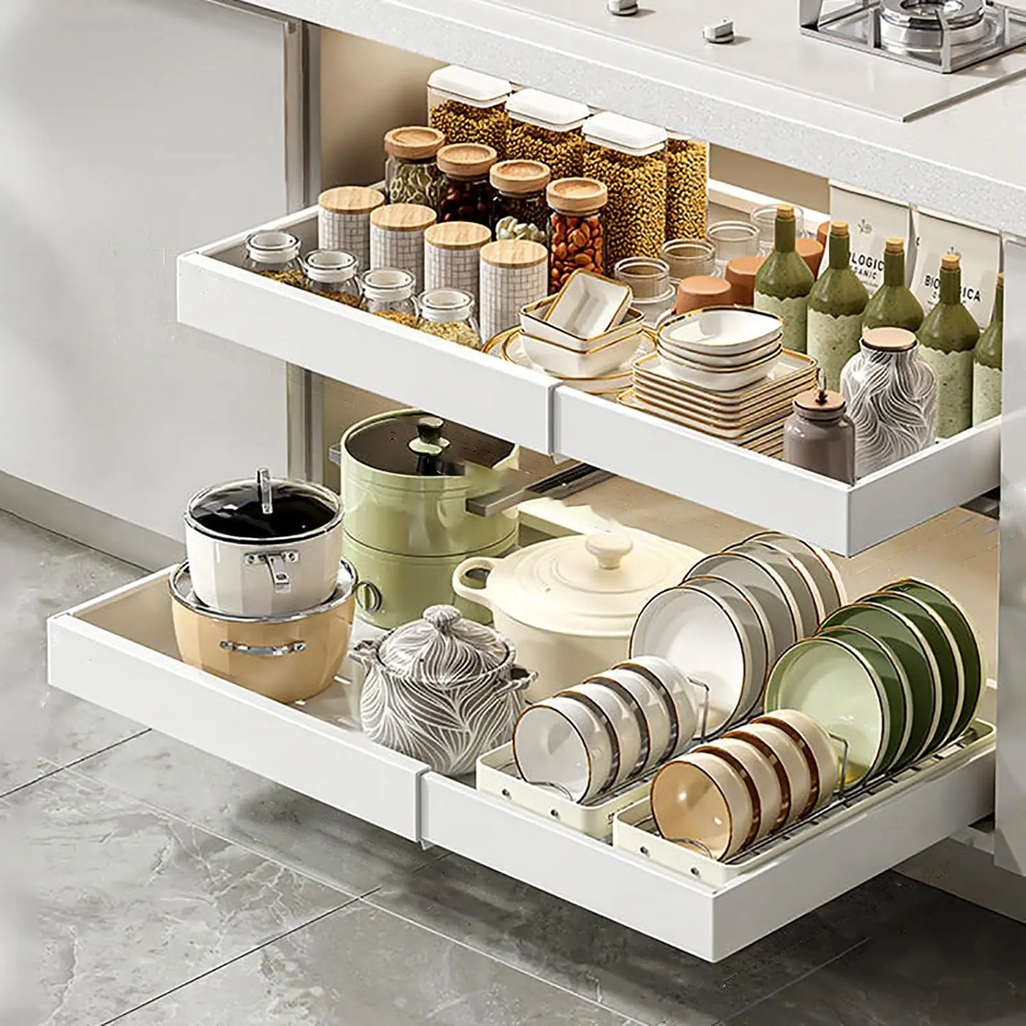 Pull Out Cabinet Organizer Extendable
