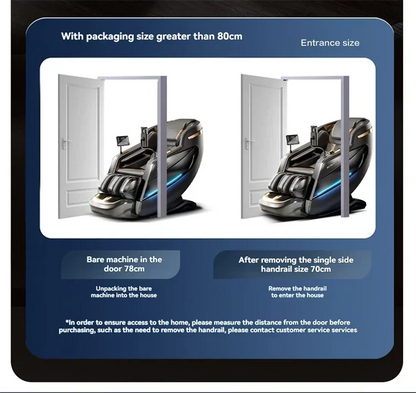 Dual-Core 6D+6D Massage Chair Full Body