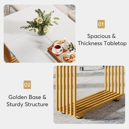 Tribesigns 63-Inch Rectangular Dining Table