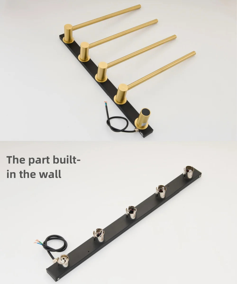 Bathroom Concealed Installation Towel Warmer