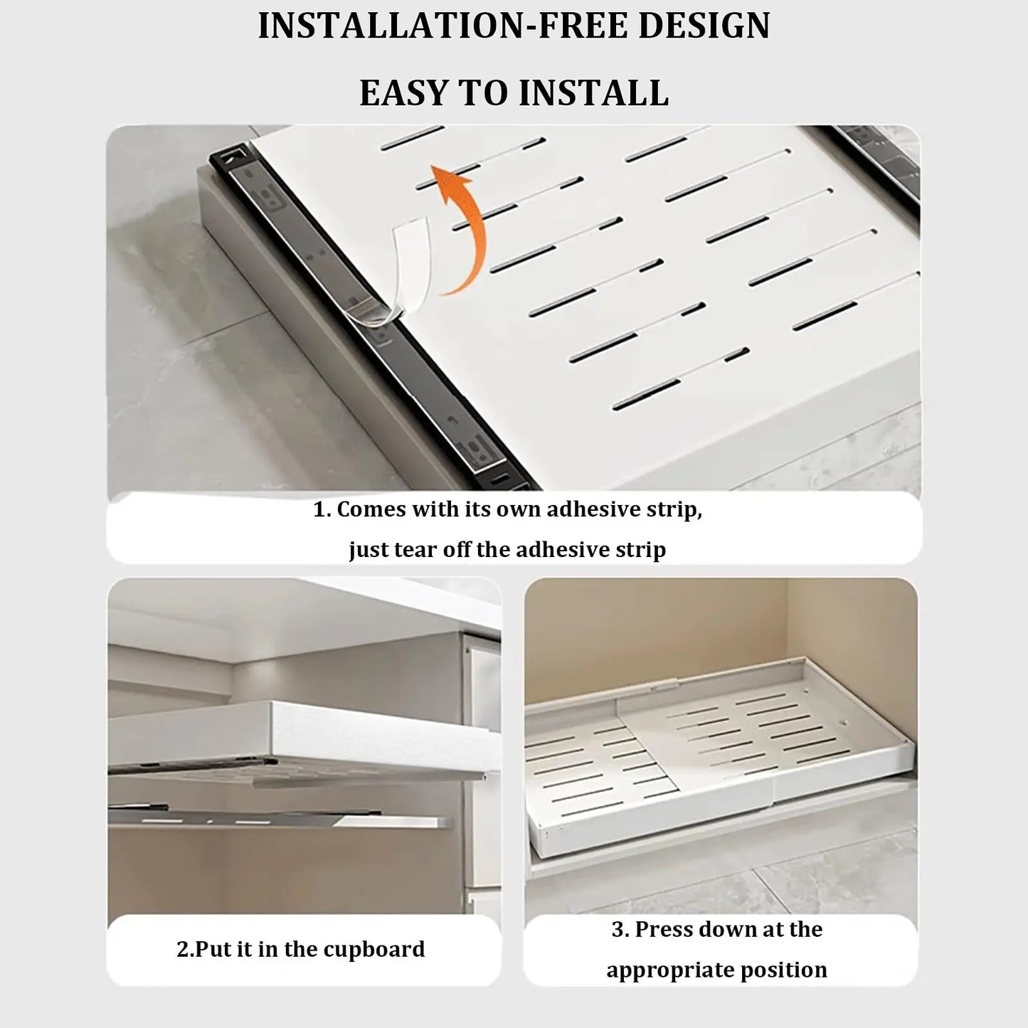 Pull Out Cabinet Organizer Extendable