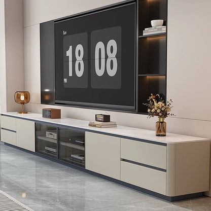 Storage Organizer Tv Stands Universal Floor Shelf