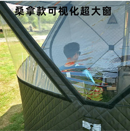 Outdoor 3-4 person 4 Season Camping Sauna
