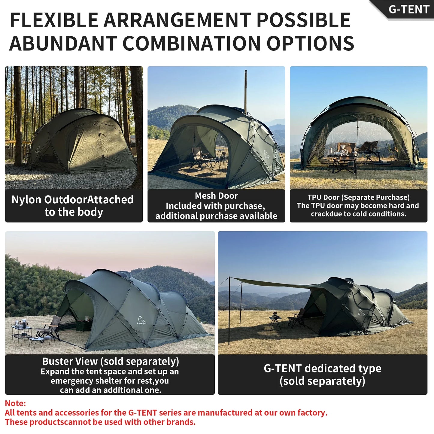 Tenplay 4-6 Person Large Dome 11kg Tent