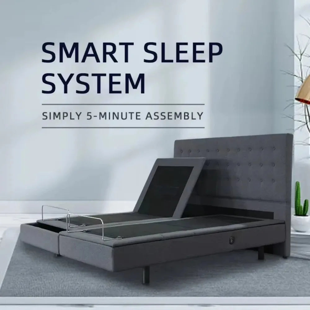 Zero Gravity Split King Electric Adjustable Bed
