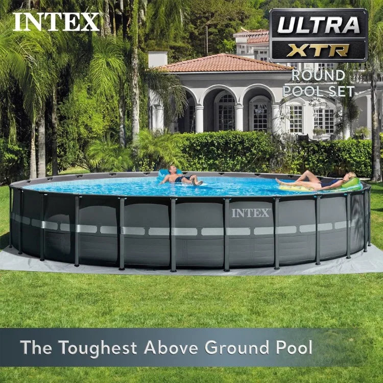 Above Ground Swimming Pool Set 24ft x 52in