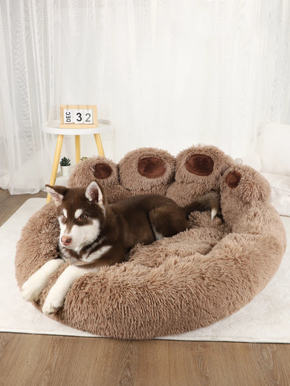 Fluffy Dog Bed Winter Warm Large