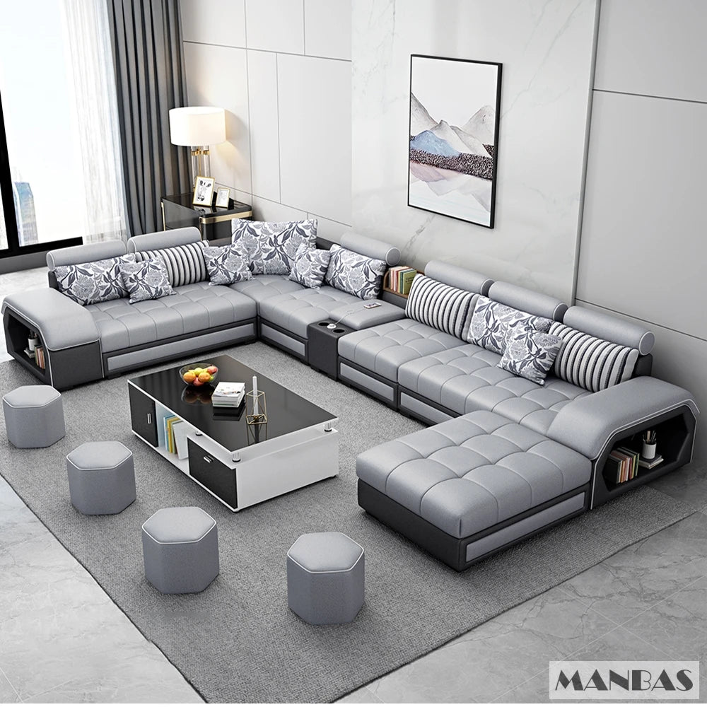MINGDIBAO Fabric Sofa Set Furniture Living Room