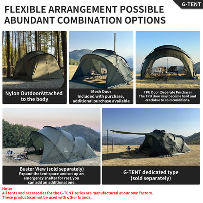 Tenplay 4-6 Person Large Dome 11kg Tent