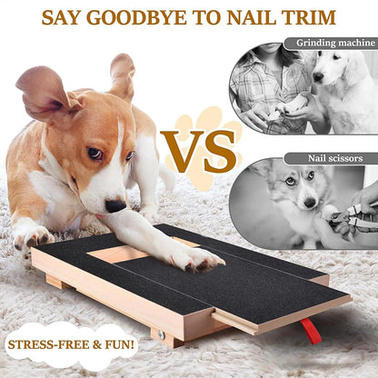 Dog Nail Scratch Board Nail Trim Pad