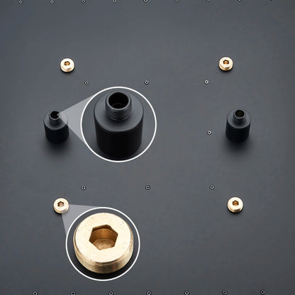 Rainfall Waterfall Single Shower Head Concealed