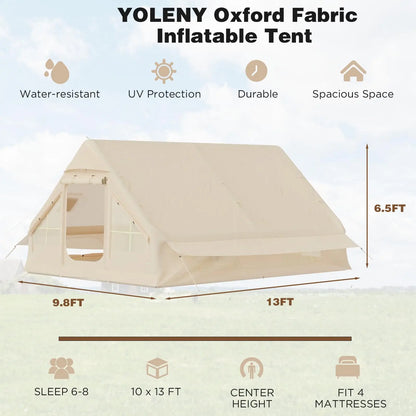 129 Square Feets Large Inflatable Camping Tent
