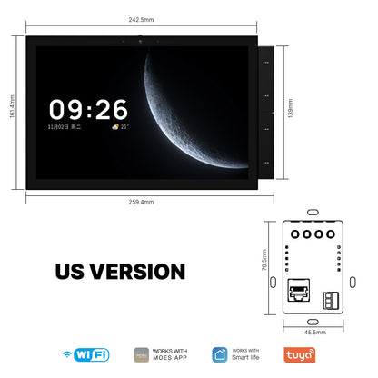 MOES Tuya Smart Home Control Panel