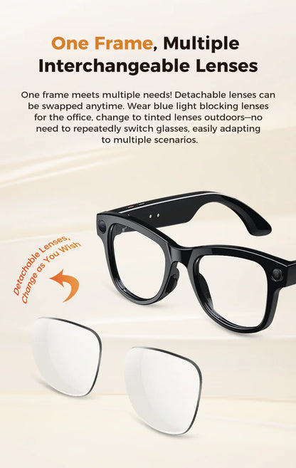2026 Ultra AI Smart Glasses 800W HD Camera
