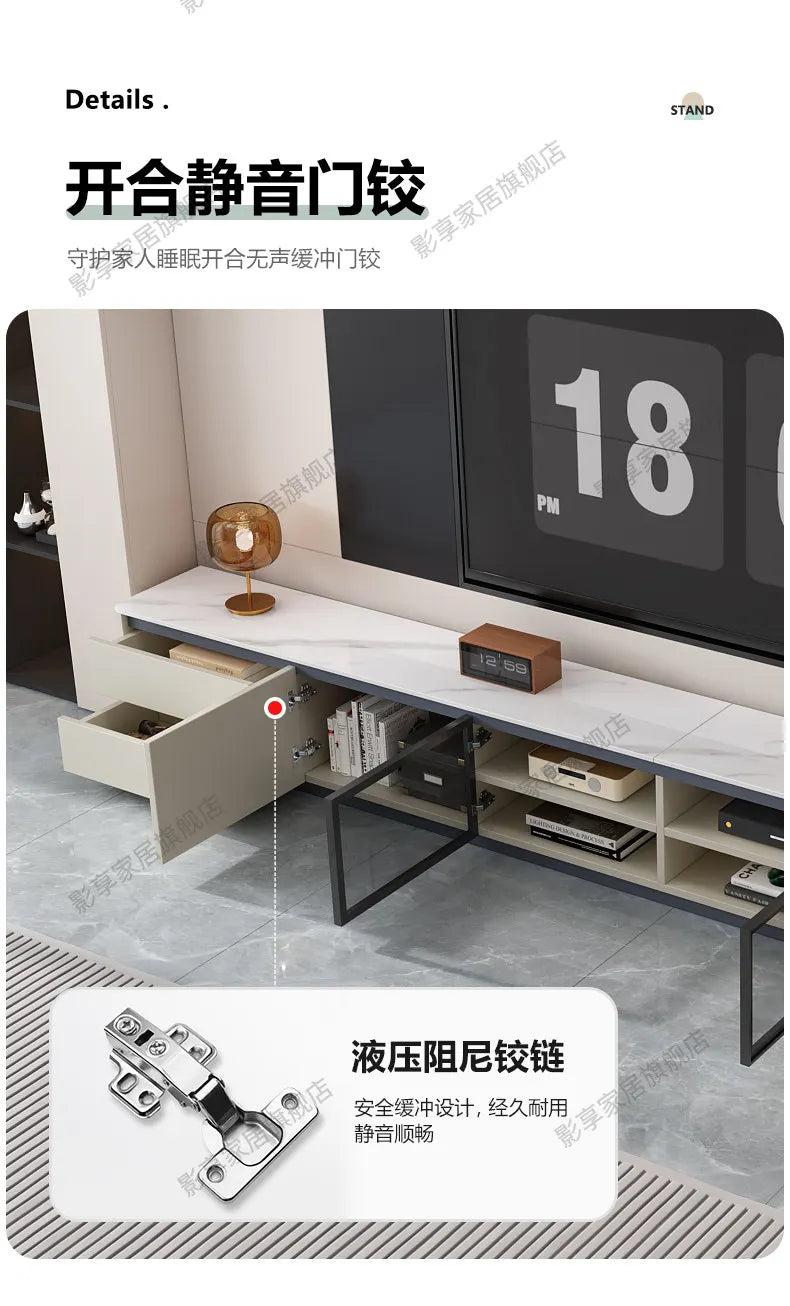Storage Organizer Tv Stands Universal Floor Shelf