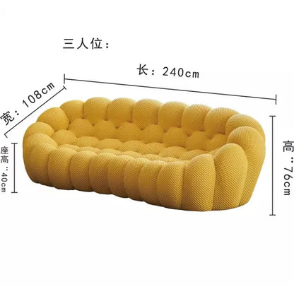 Shaped Cotton Bubble Sofa Living Room