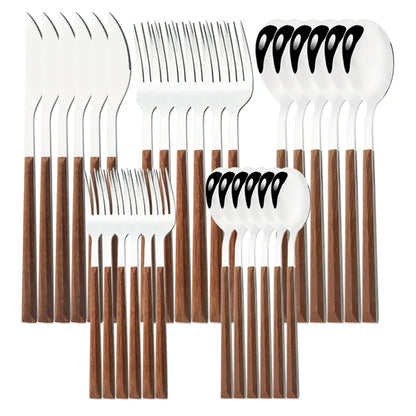 16/24/30Pcs Stainless Steel Imitation