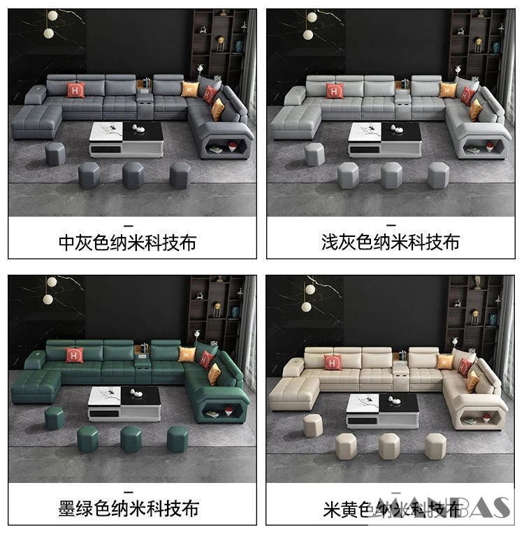 MINGDIBAO Fabric Sofa Set Furniture Living Room