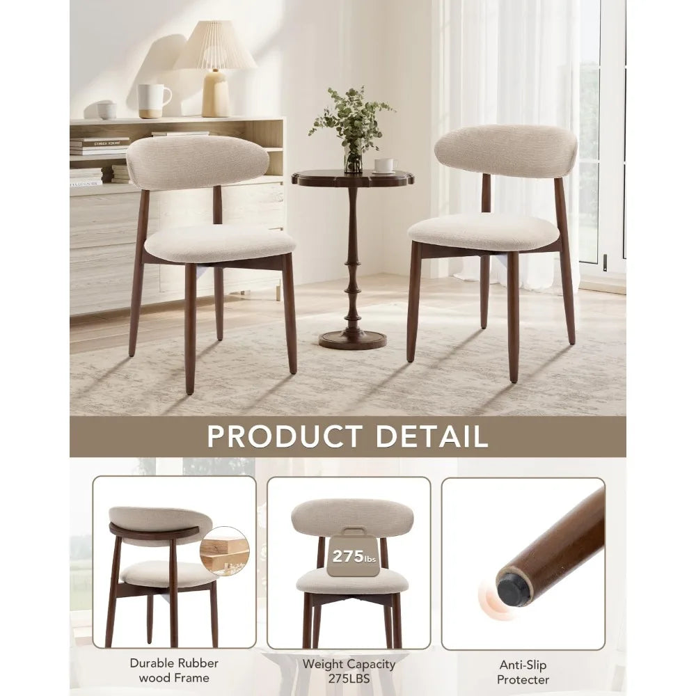 Dining Room Chairs Set of 4, Upholstered