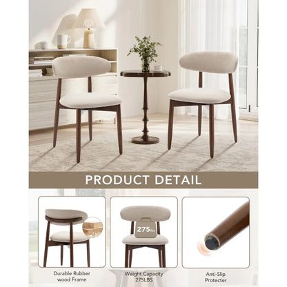 Dining Room Chairs Set of 4, Upholstered